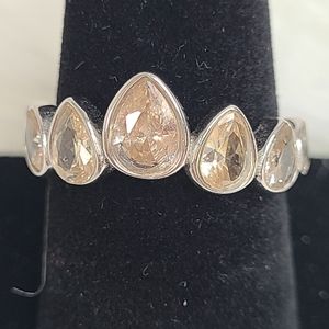 BP- Smoky Topaz on .925 SSS